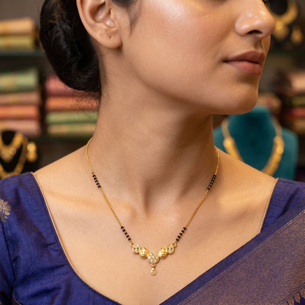 Royal Diva 24K Gold Plated Mangalsutra