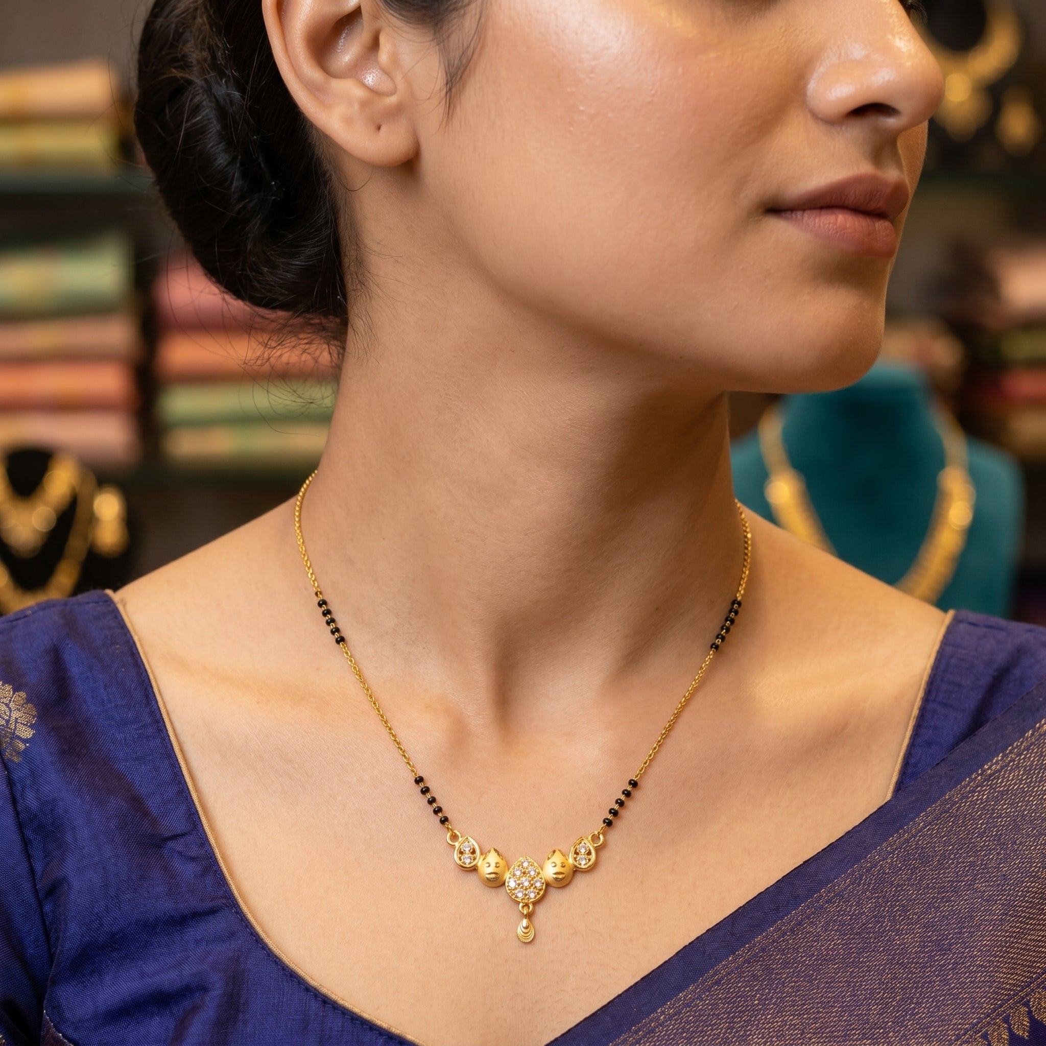 Royal Diva 24K Gold Plated Mangalsutra