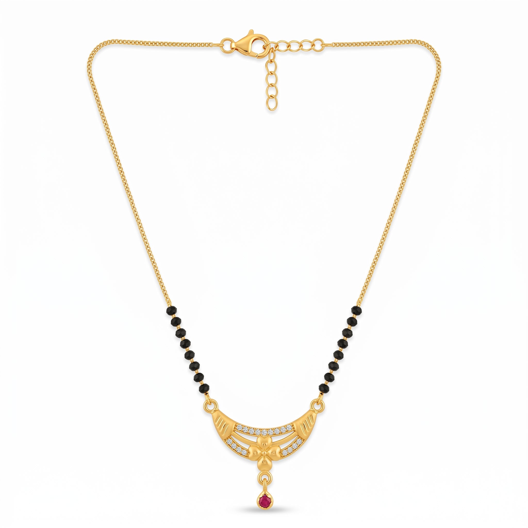 Royal Crescent Charm Mangalsutra
