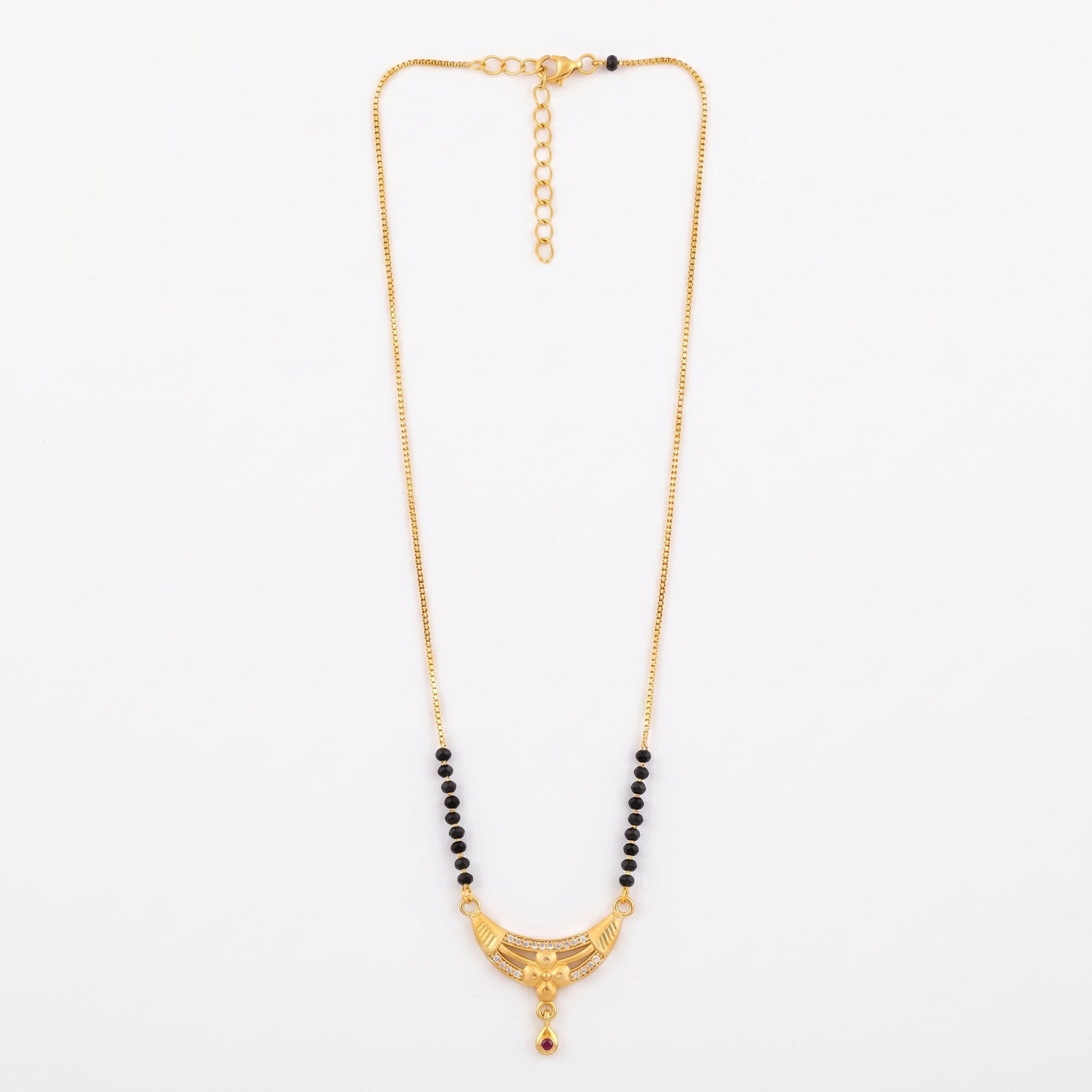 Royal Crescent Charm Mangalsutra
