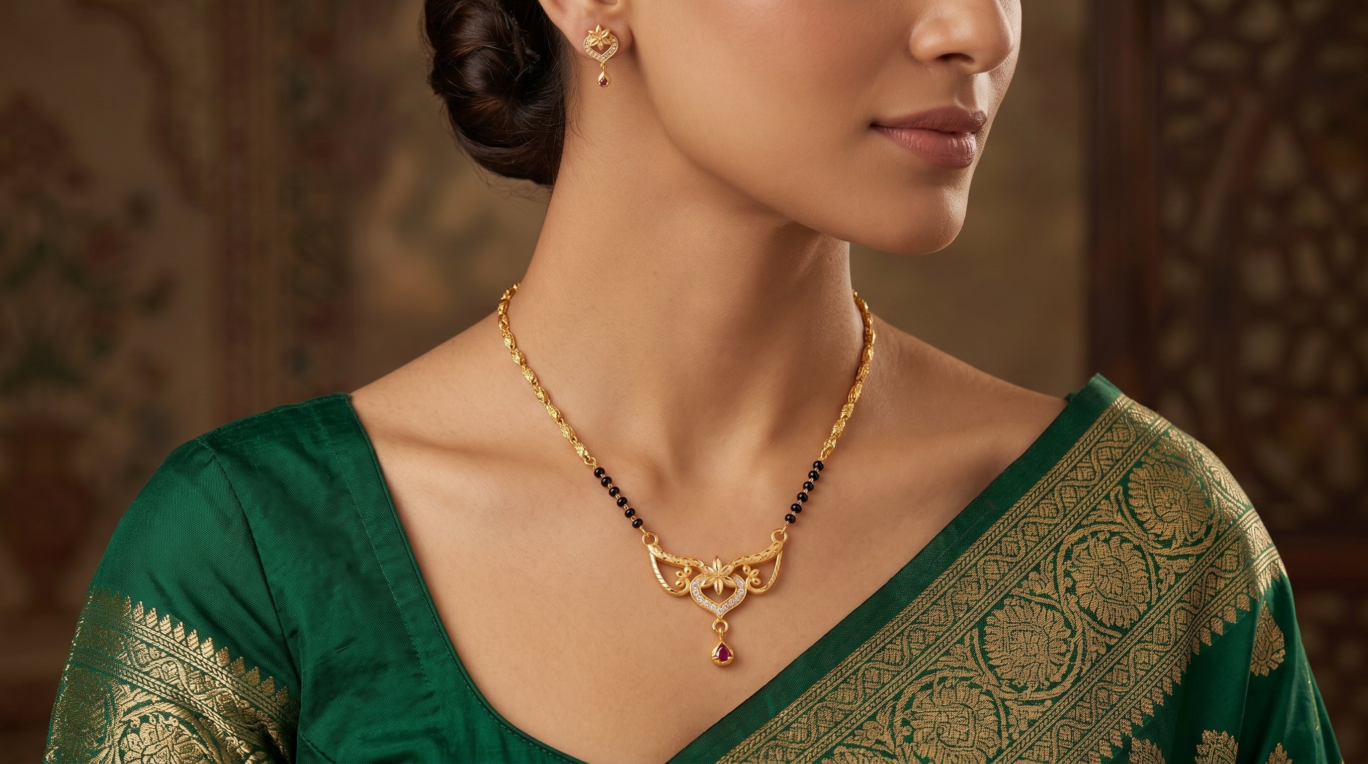 Swarna Pushpavalli Mangalsutra