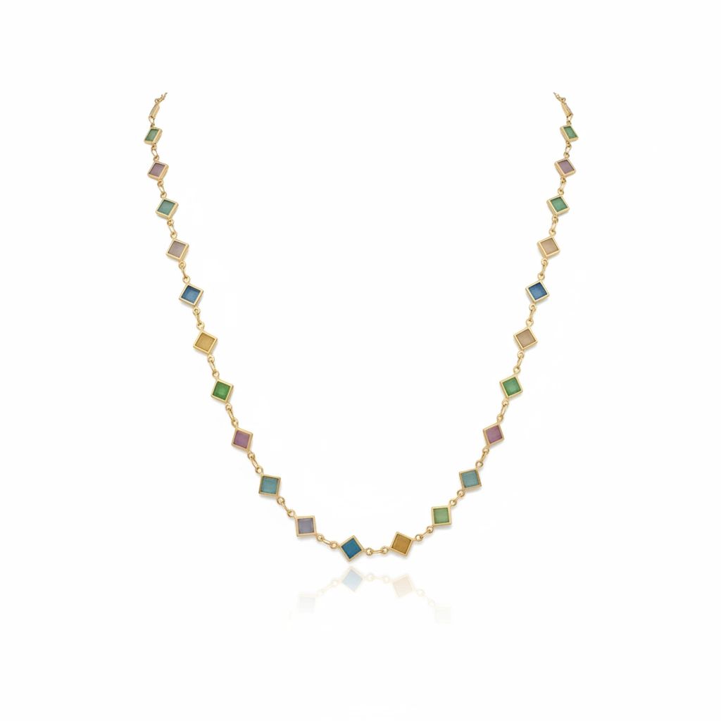 Chromatic Chain Necklace
