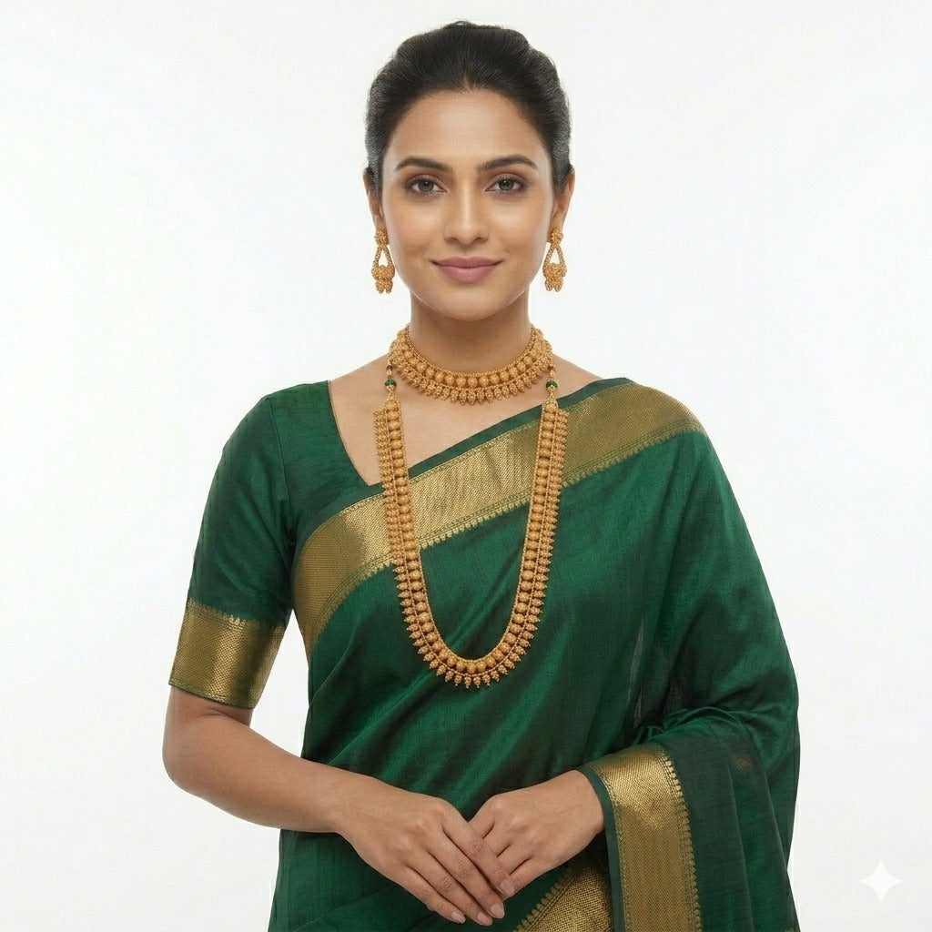 Royal Temple Necklace Set
