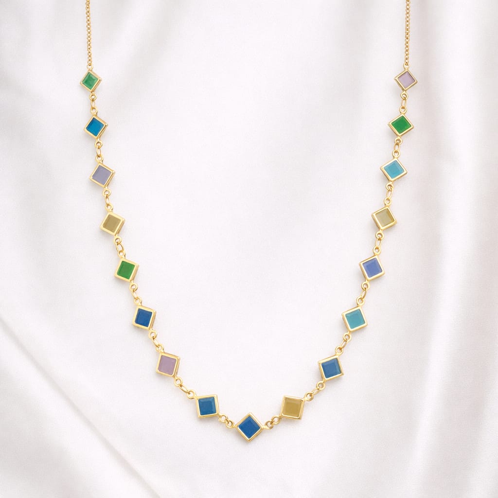 Chromatic Chain Necklace