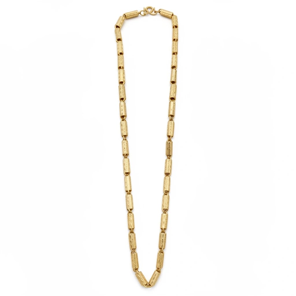 Engraved Barrel Chain