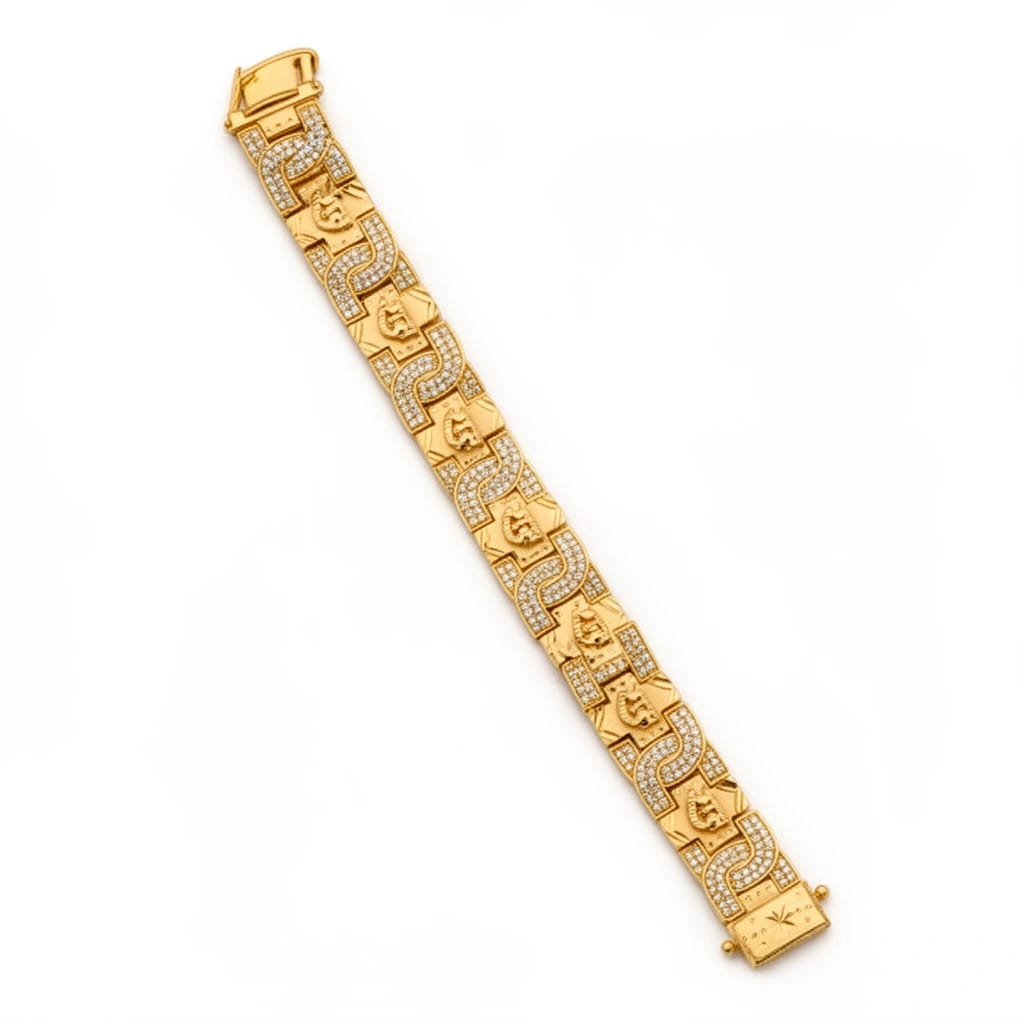 Divine Curve Men’s Bracelet