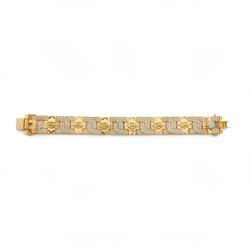 Divine Curve Men’s Bracelet