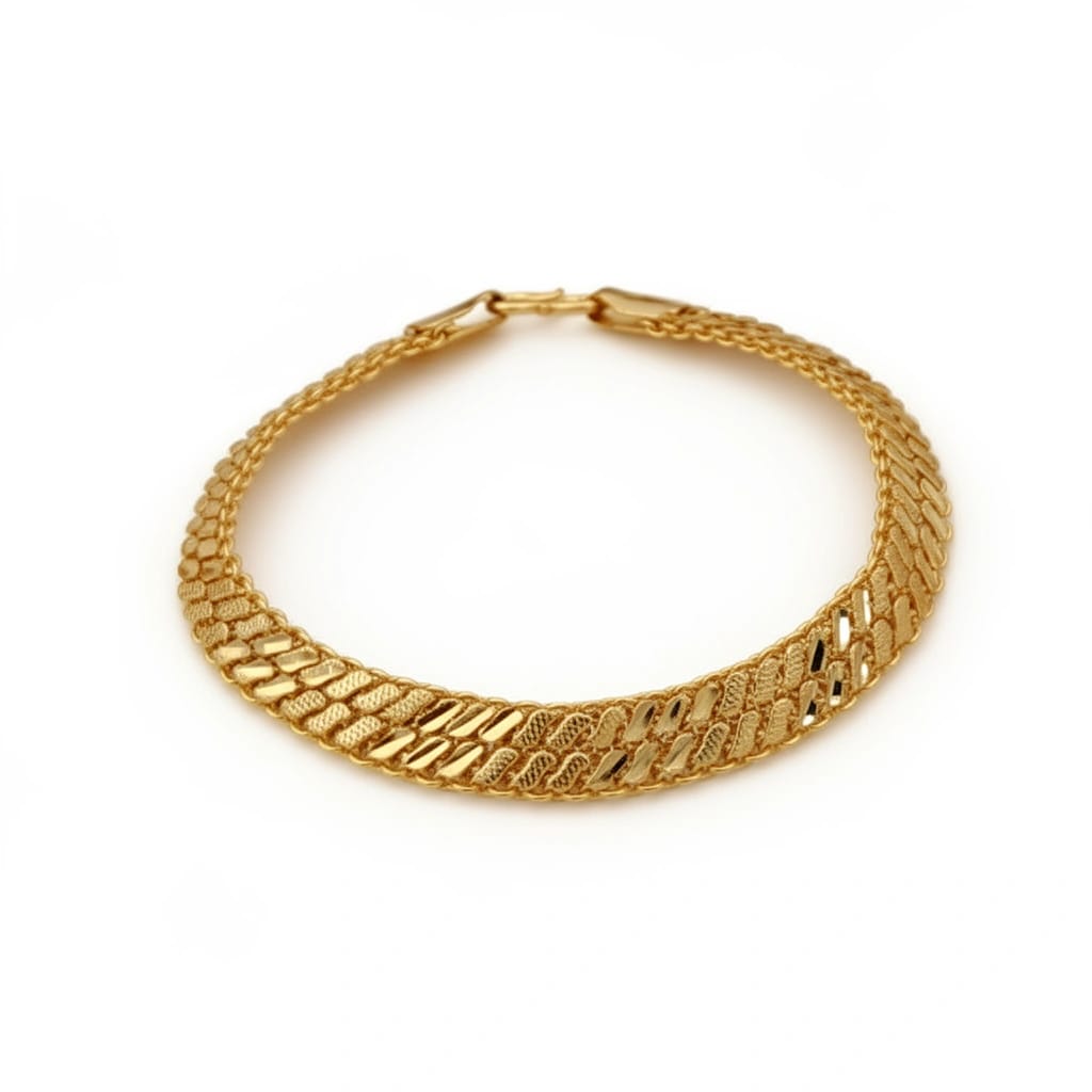 Golden Mesh Grace Men’s Bracelet