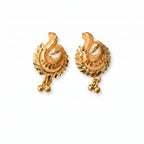 Royal Peacock Stud Earrings