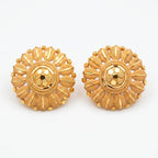 Radiant Sunburst Stud Earrings