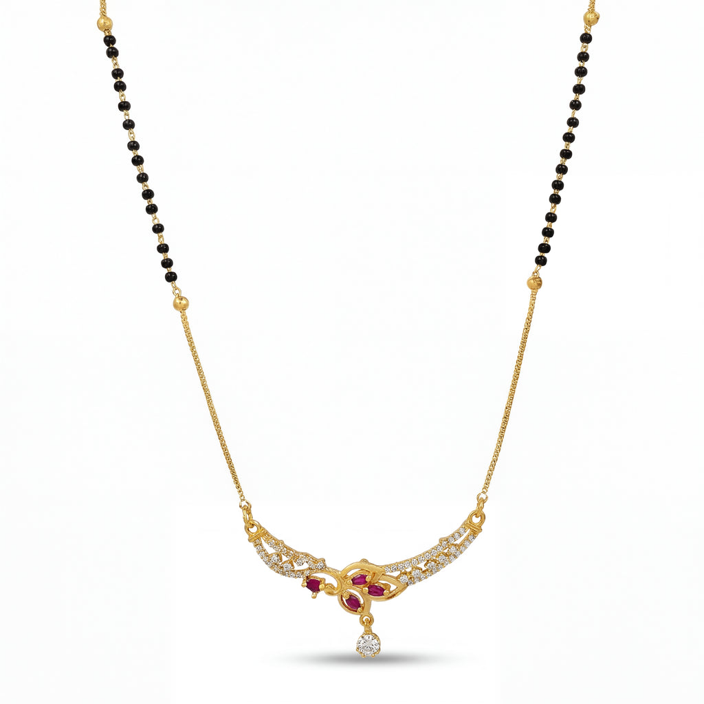 Ira Ruby Curve Mangalsutra