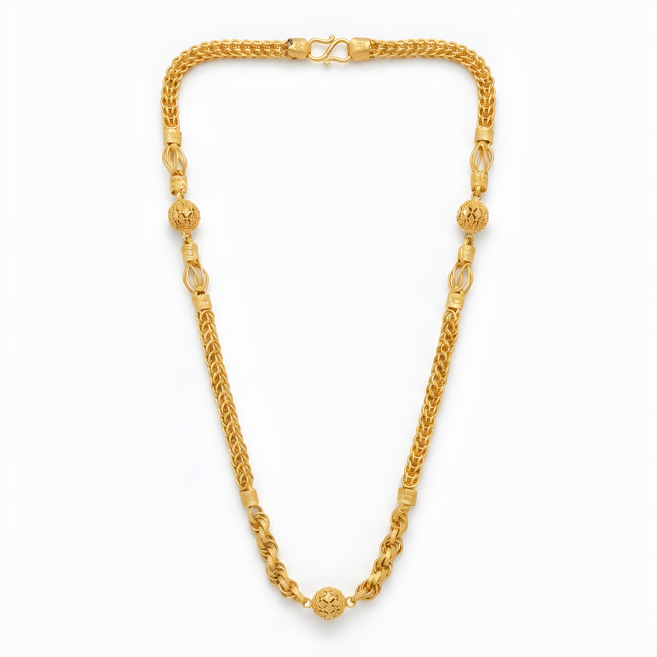 Heritage Dual-Link Beaded Chain
