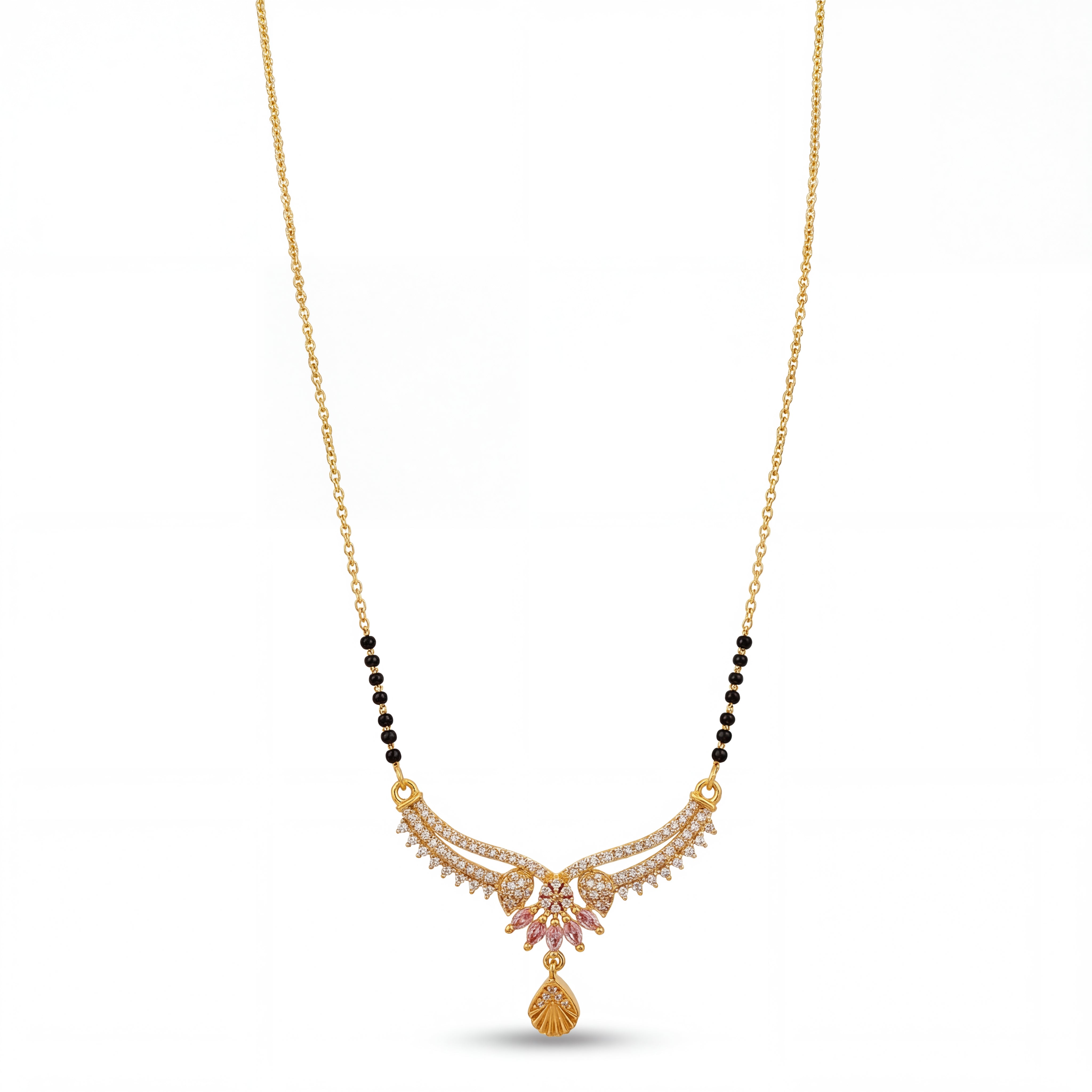 Kiranika Crest Mangalsutra Main image