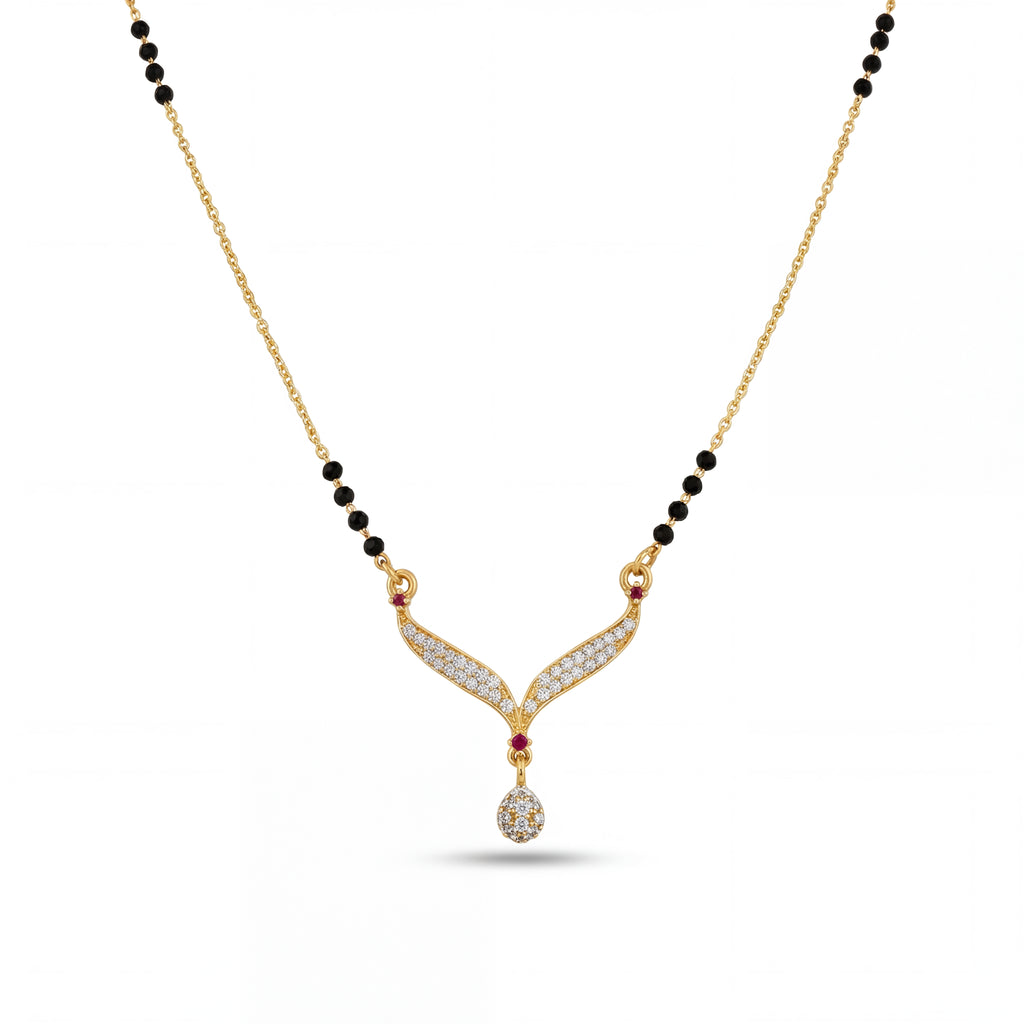 Hiranya Chandra Drop Mangalsutra