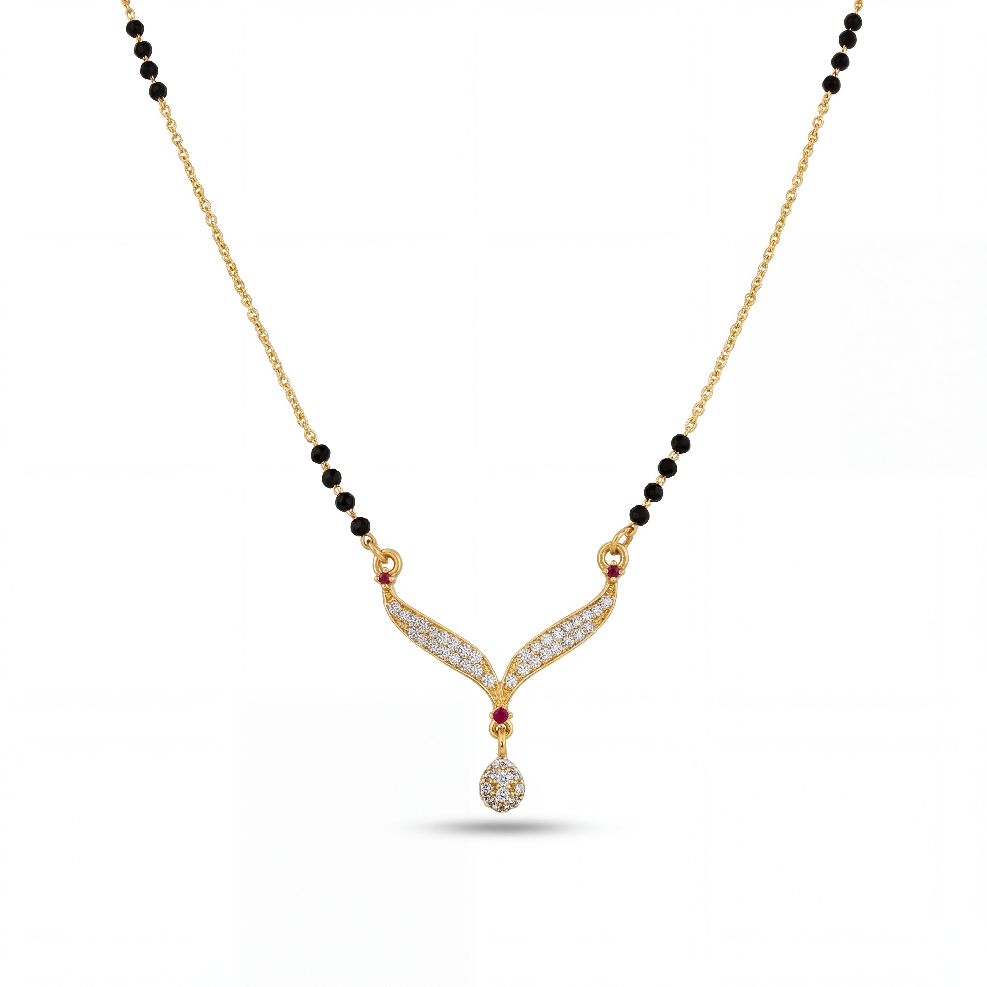 Hiranya Chandra Drop Mangalsutra