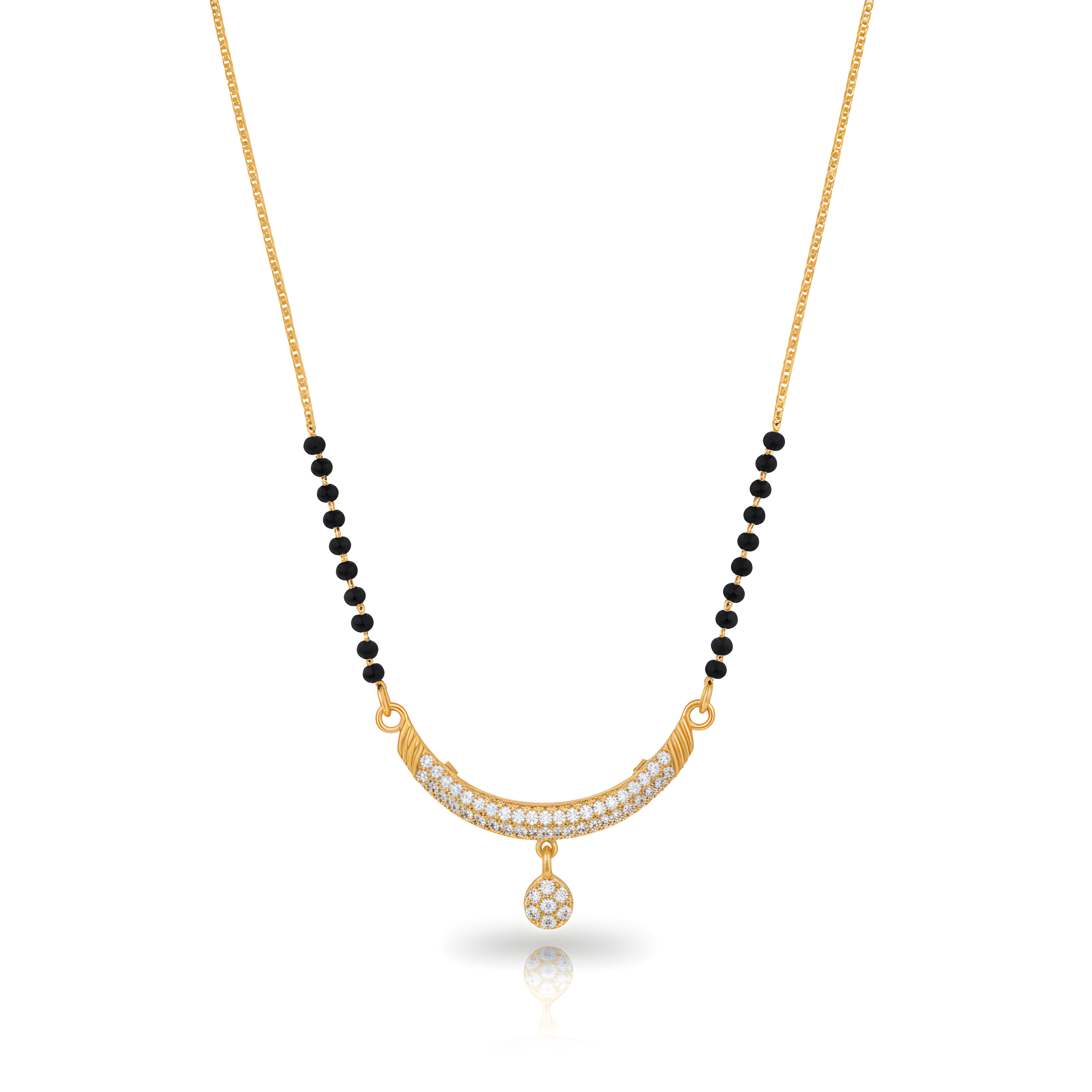 Celestial Curve Mangalsutra Main image