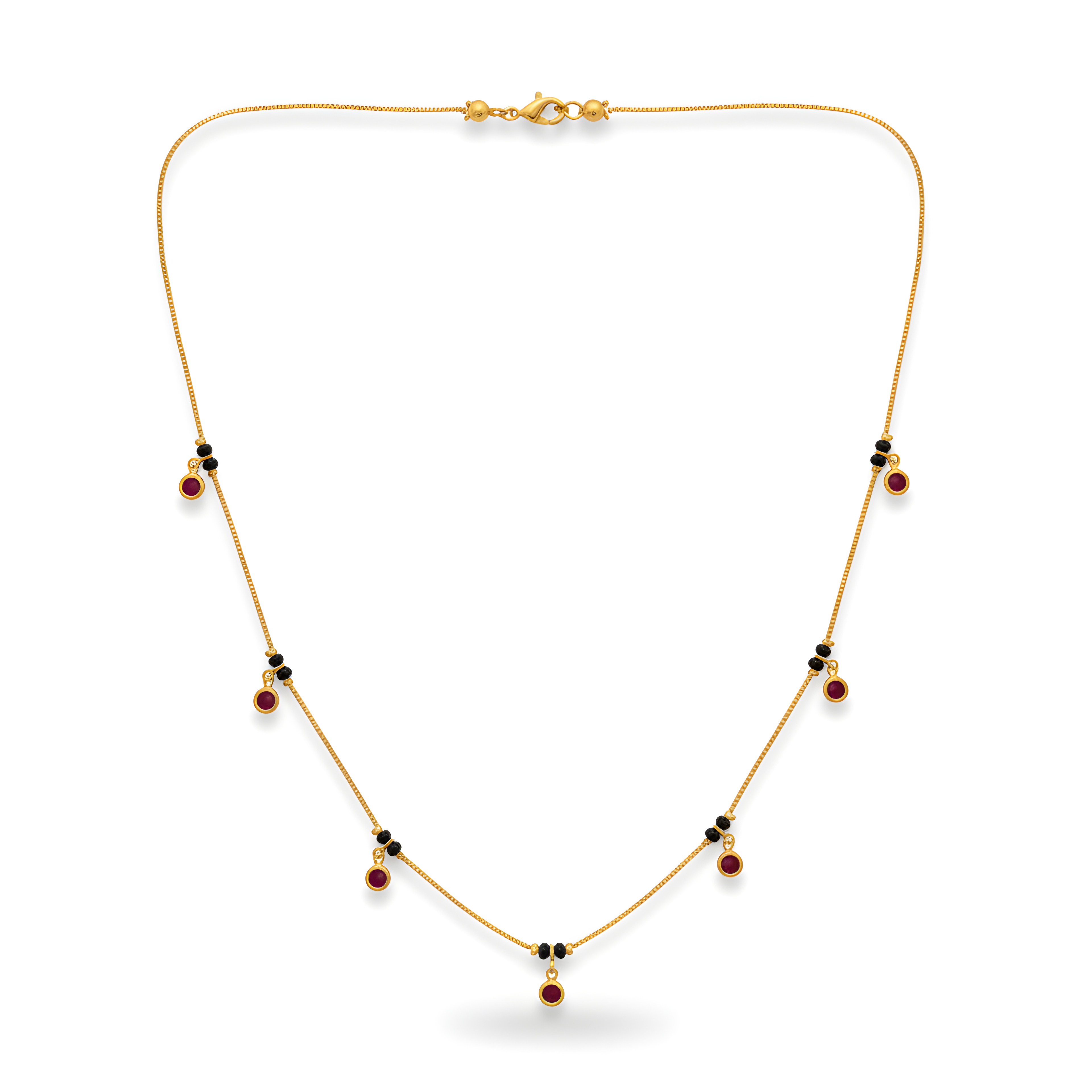 Ruby Drop Grace Mangalsutra