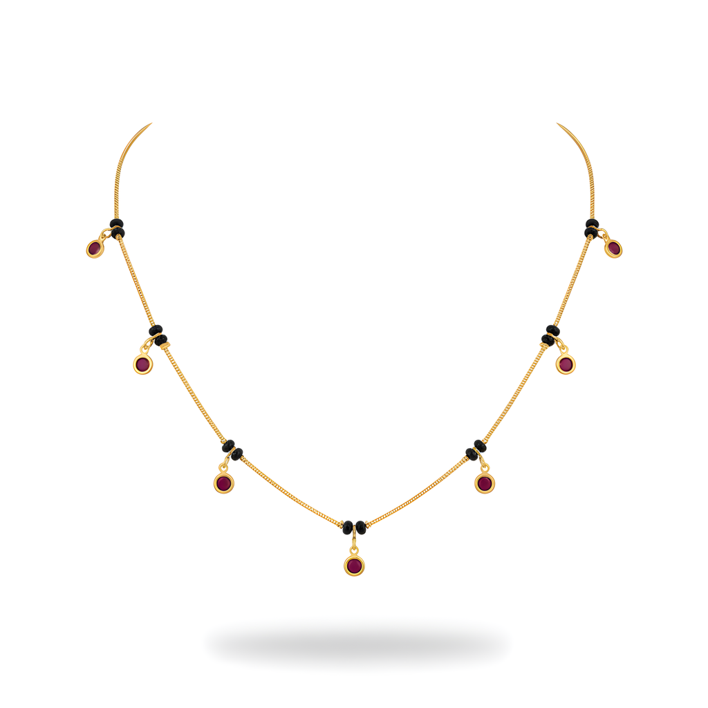Ruby Drop Grace Mangalsutra