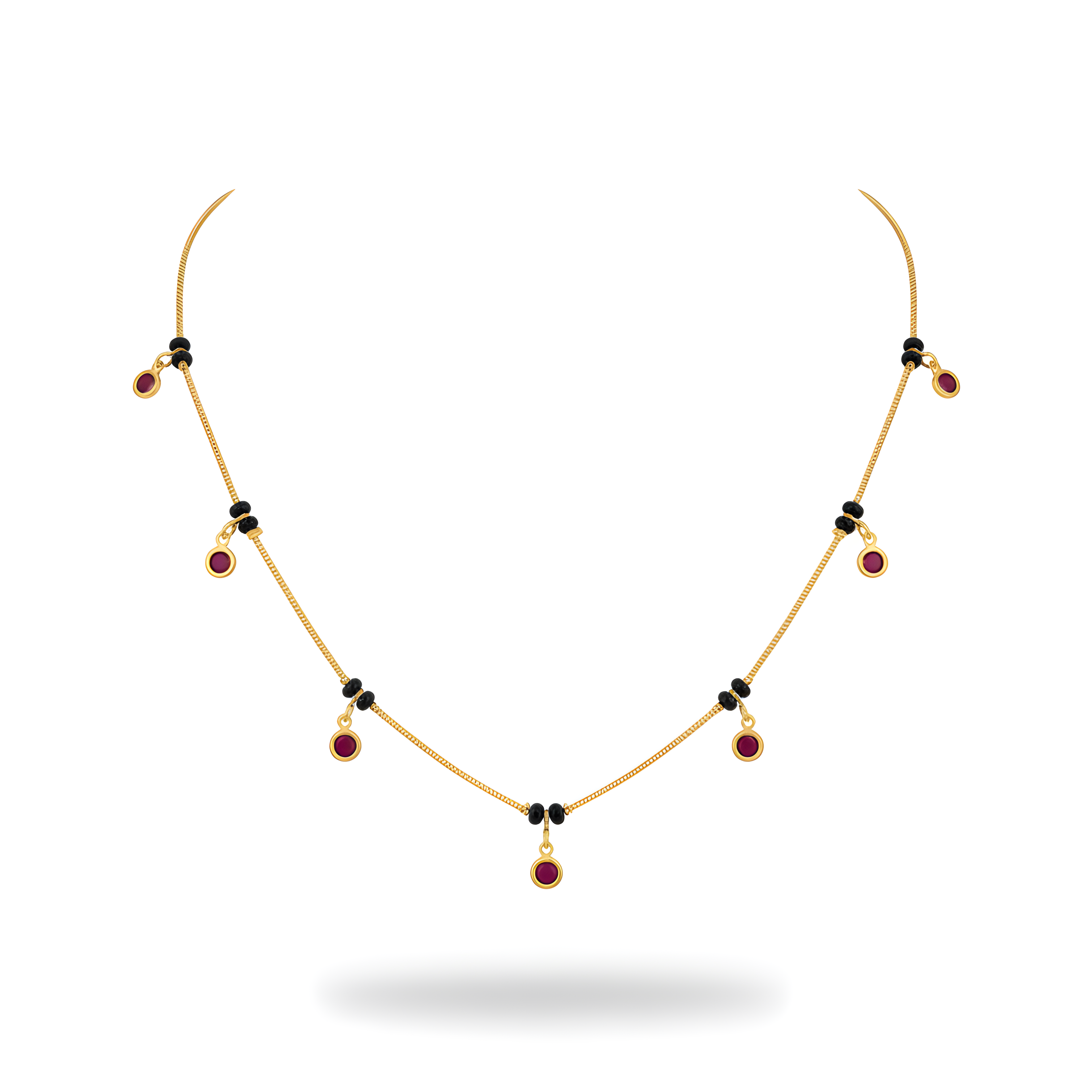Ruby Drop Grace Mangalsutra