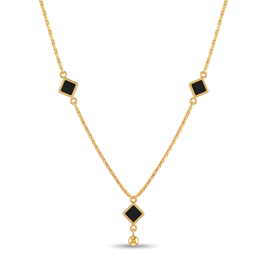 Noir Prism Necklace