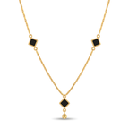 Noir Prism Necklace