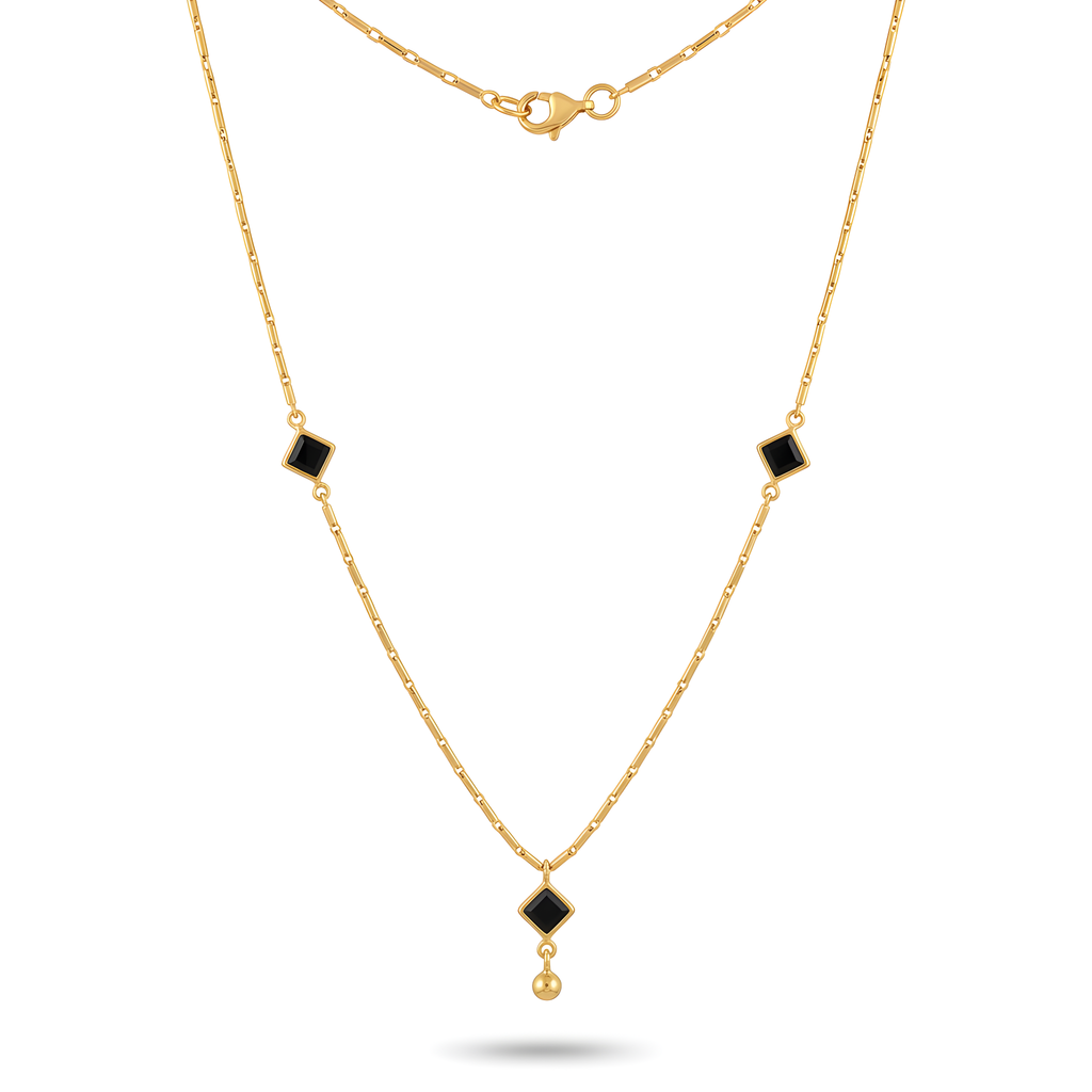 Noir Prism Necklace