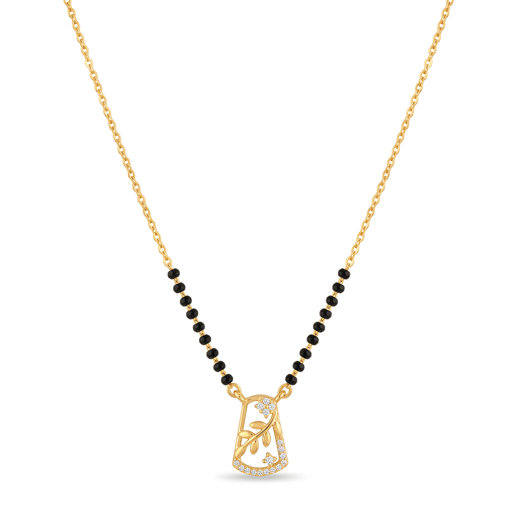 Nature Grace Leaf Mangalsutra