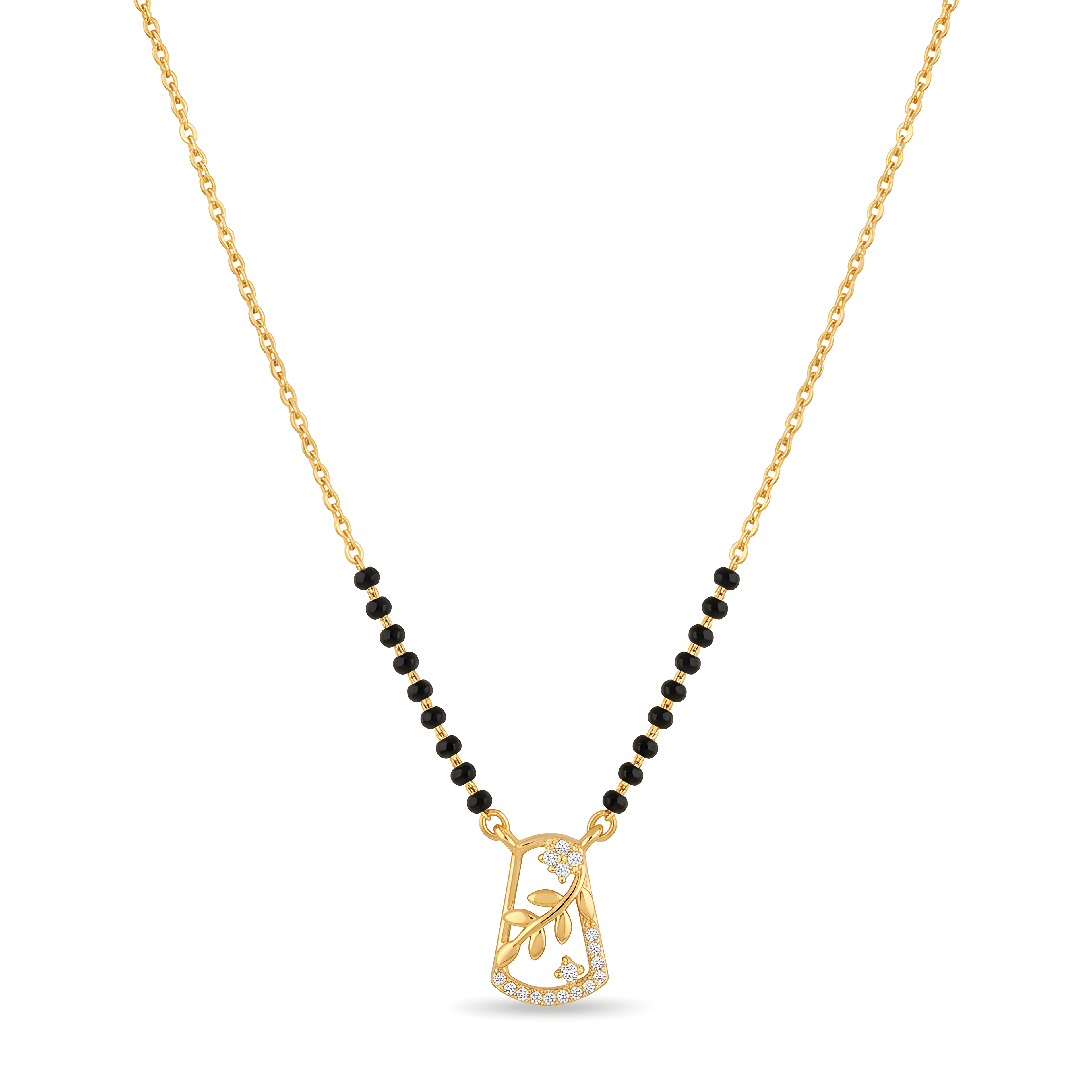 Nature Grace Leaf Mangalsutra
