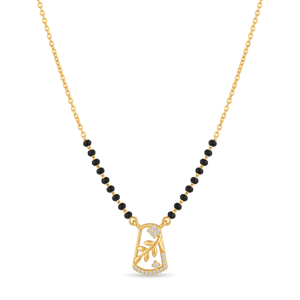Nature Grace Leaf Mangalsutra