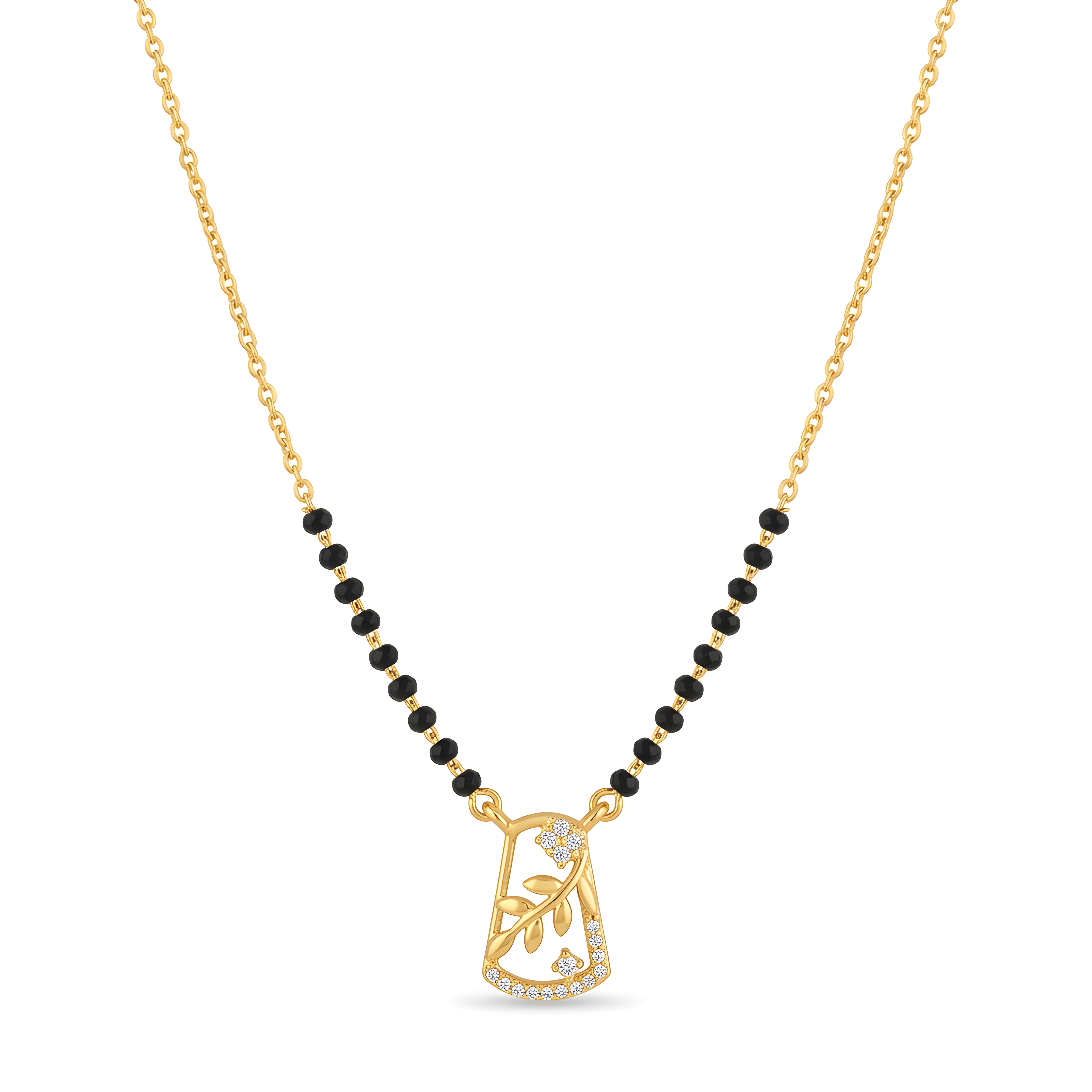 Nature Grace Leaf Mangalsutra
