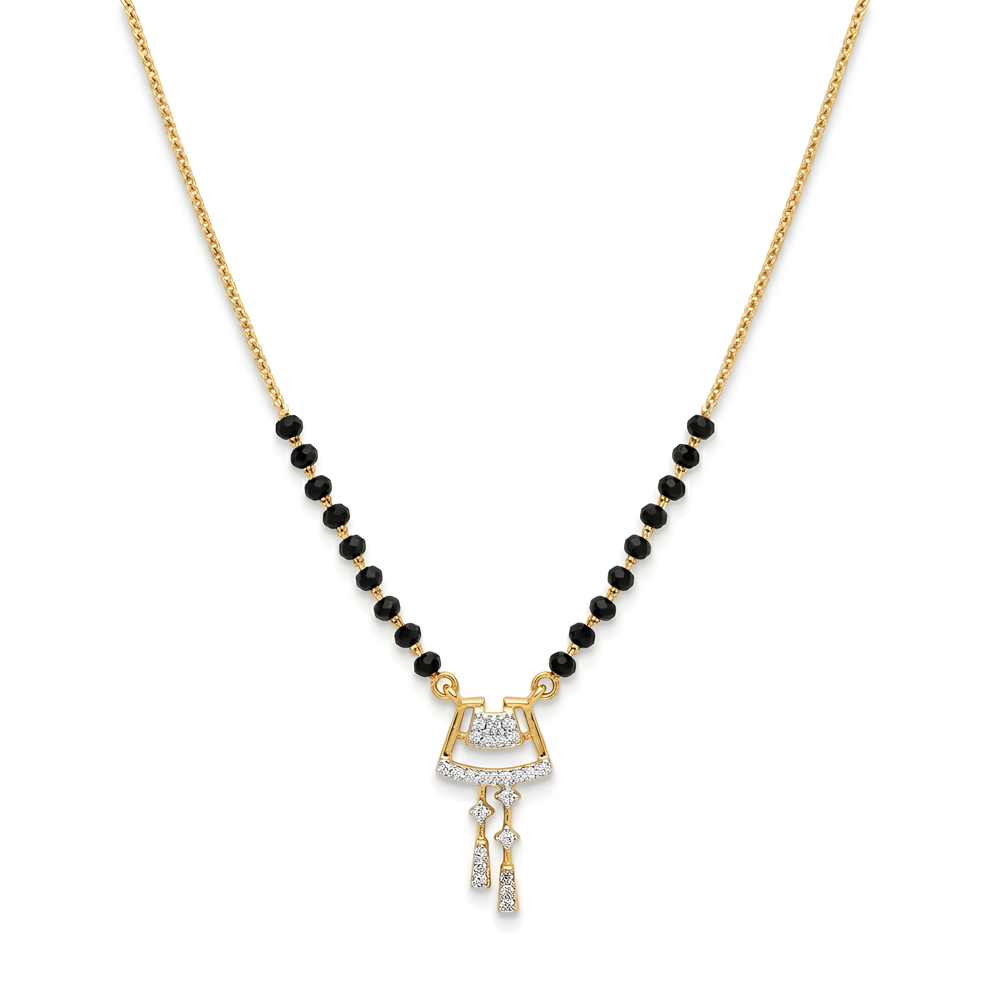 Elegant Drape Tassel Mangalsutra