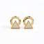 Aurelia Trinity Halo Studs