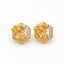 Elara Hexa Stud Earrings