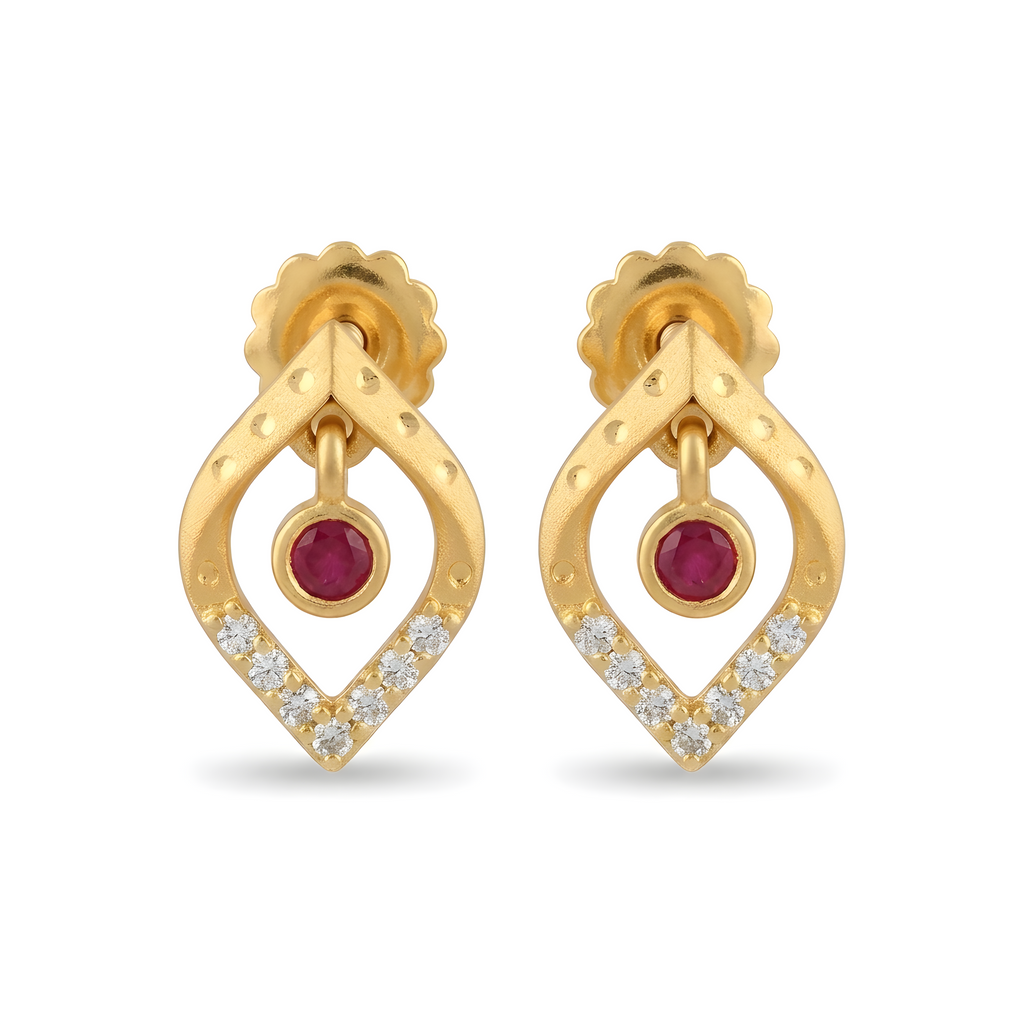 Aira Prism Bloom Stud Earrings