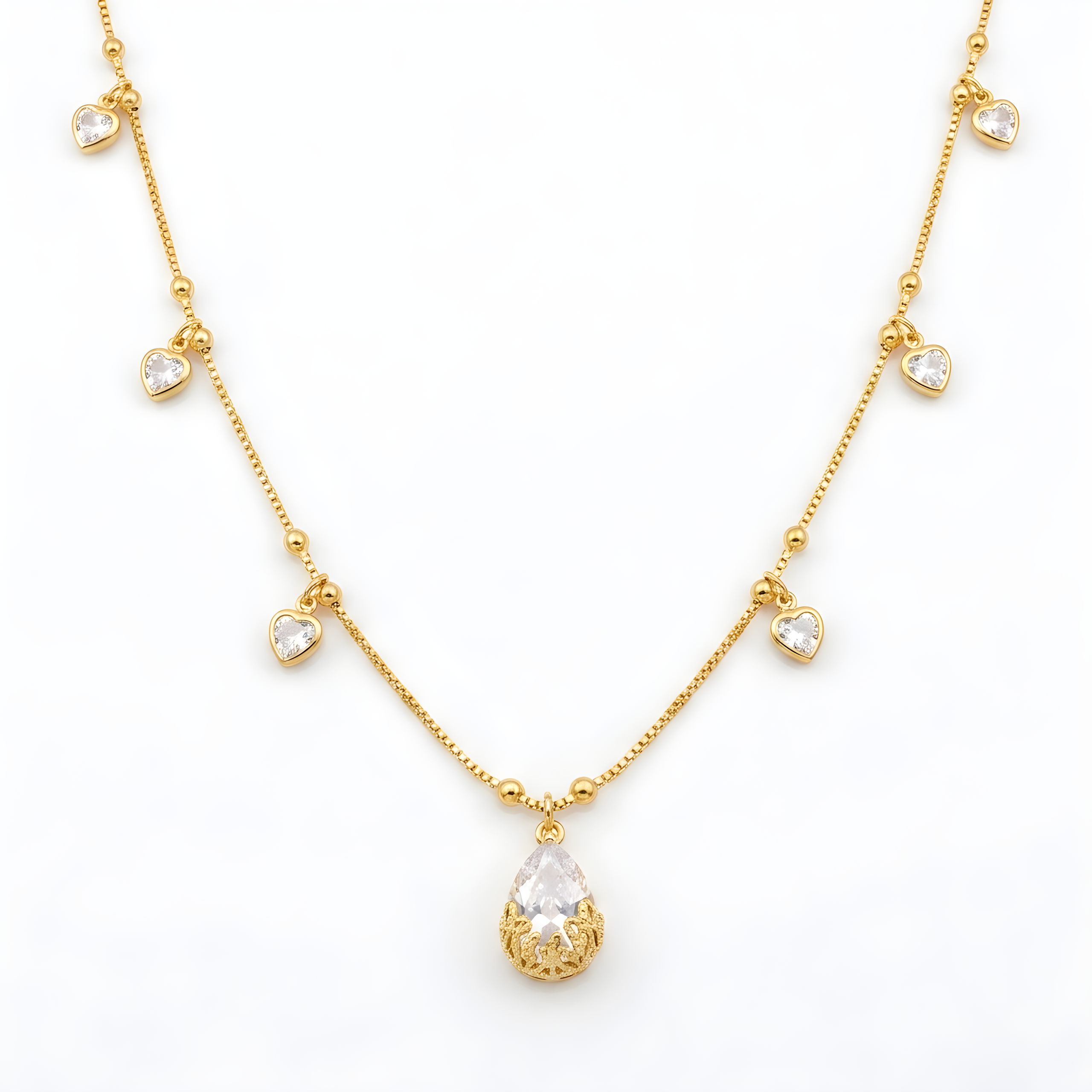 Manika Drop Necklace Main image