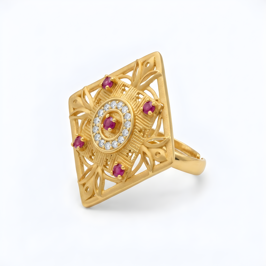 Rajvanshi Square Ring