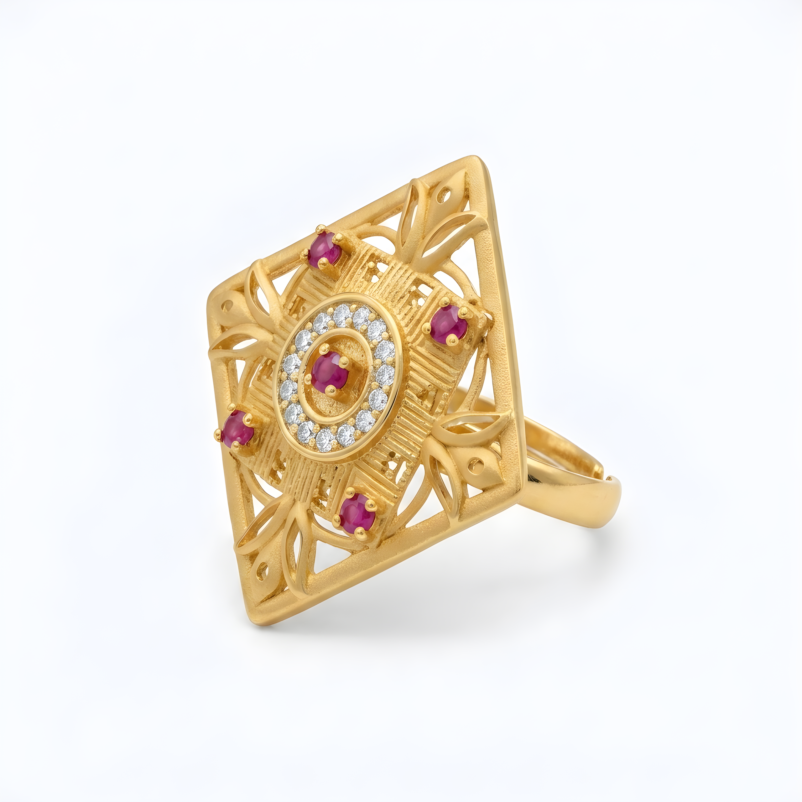 Rajvanshi Square Ring
