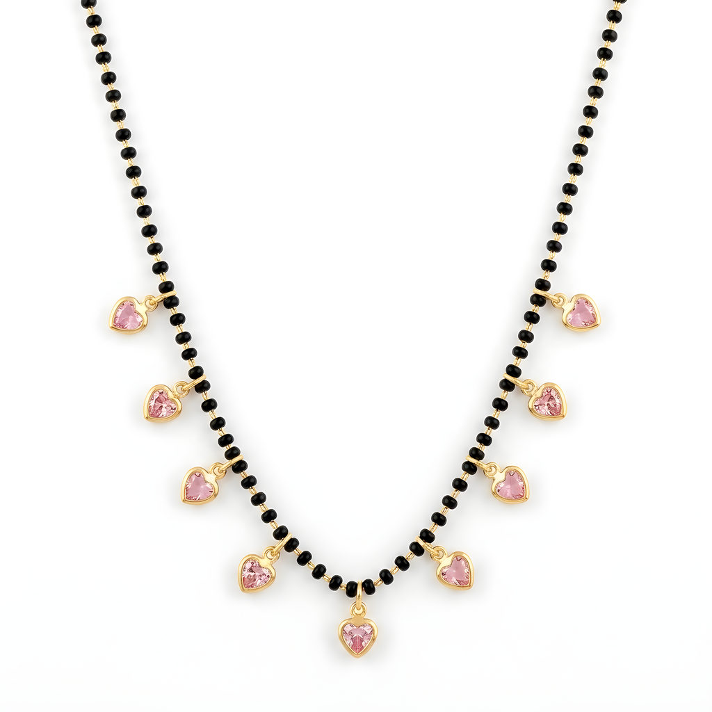 Rose Charm Mangalsutra
