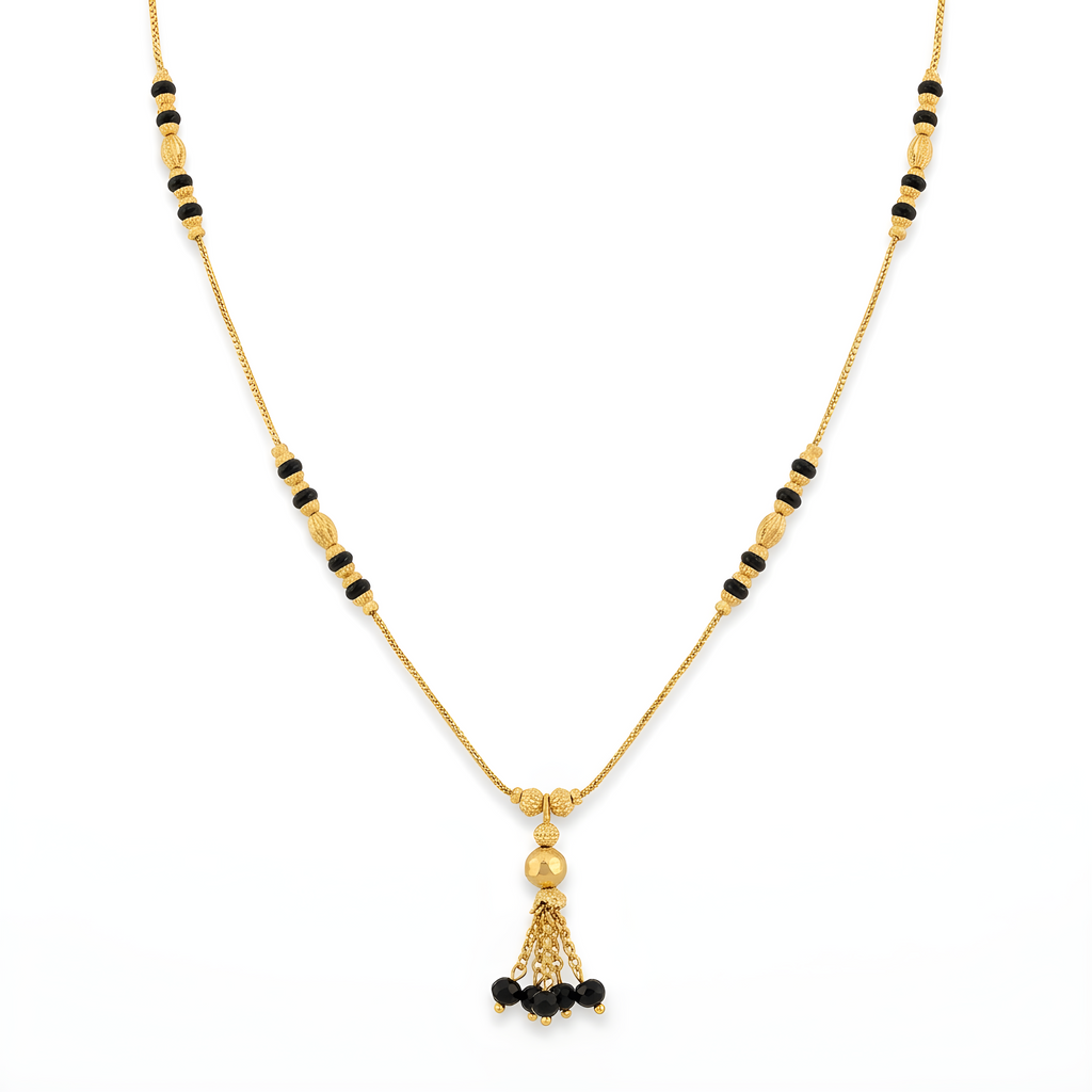 Noir Bead Mangalsutra
