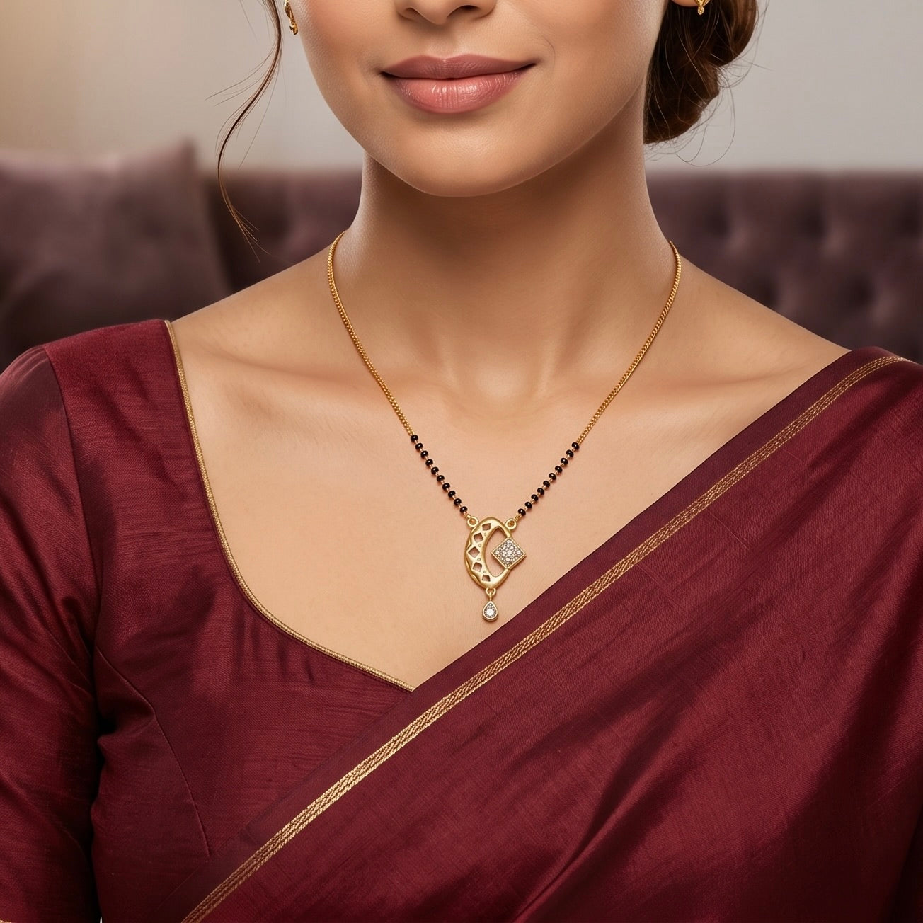 Celeste Charm Mangalsutra