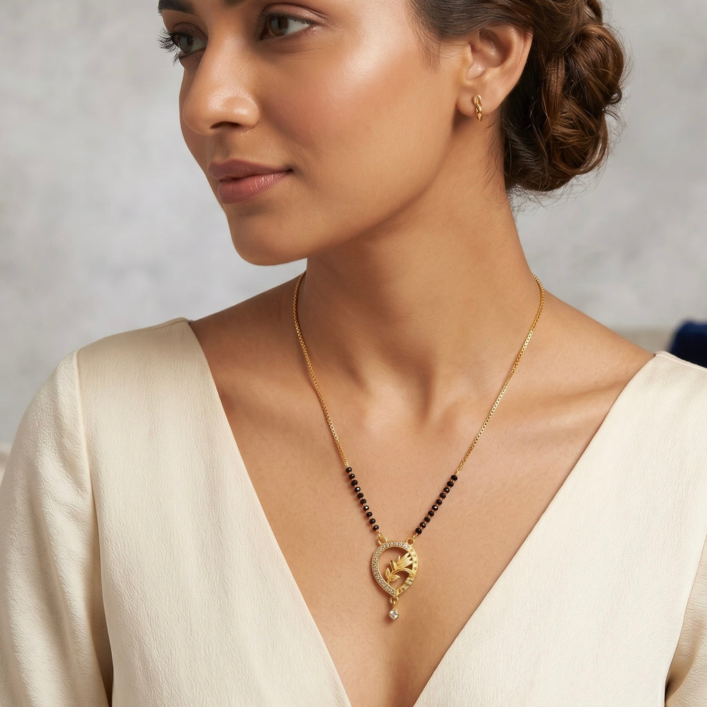 Flora Spark Mangalsutra