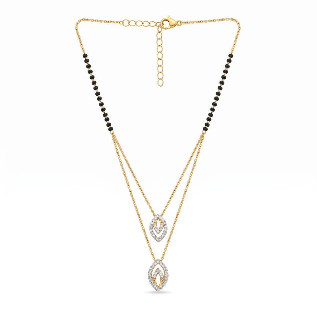 Radiant Leaf Duo Mangalsutra