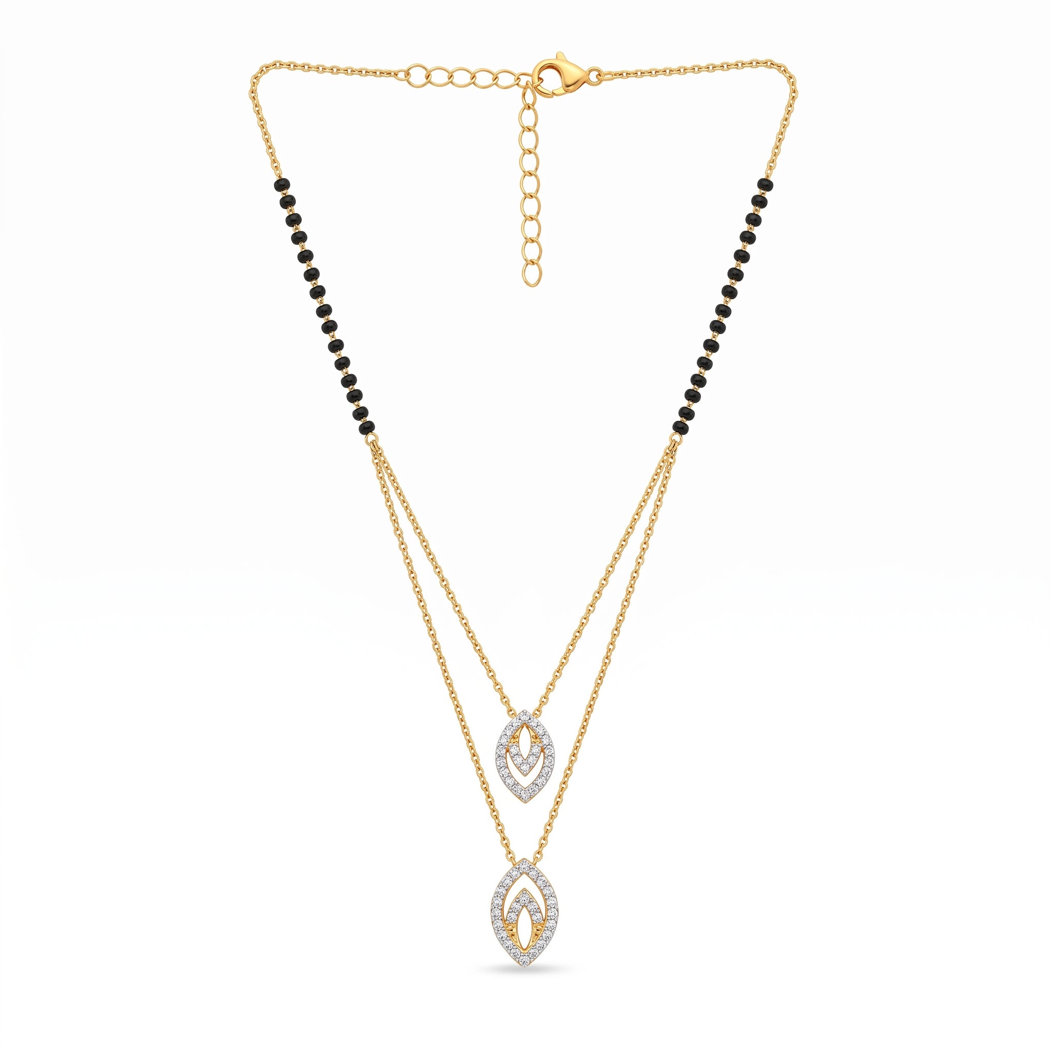 Radiant Leaf Duo Mangalsutra