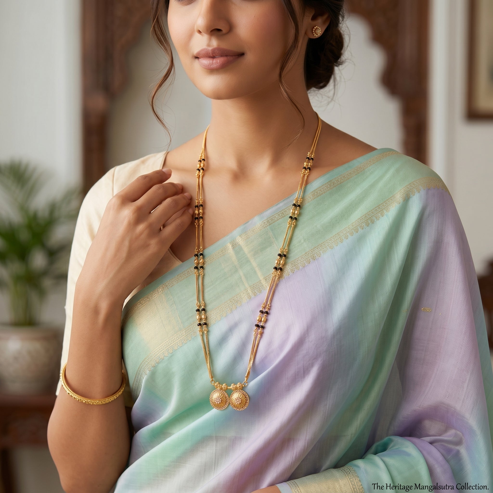 Saanvi Grace Long Mangalsutra Secondary image