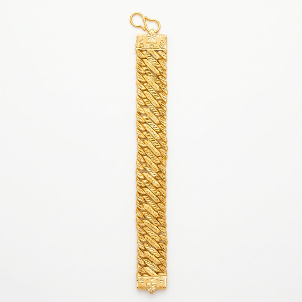 Majestic Crown Link Bracelet