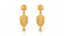 Golden Lotus Heritage Earrings