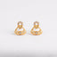 Prism Arc Diamond Stud Earrings