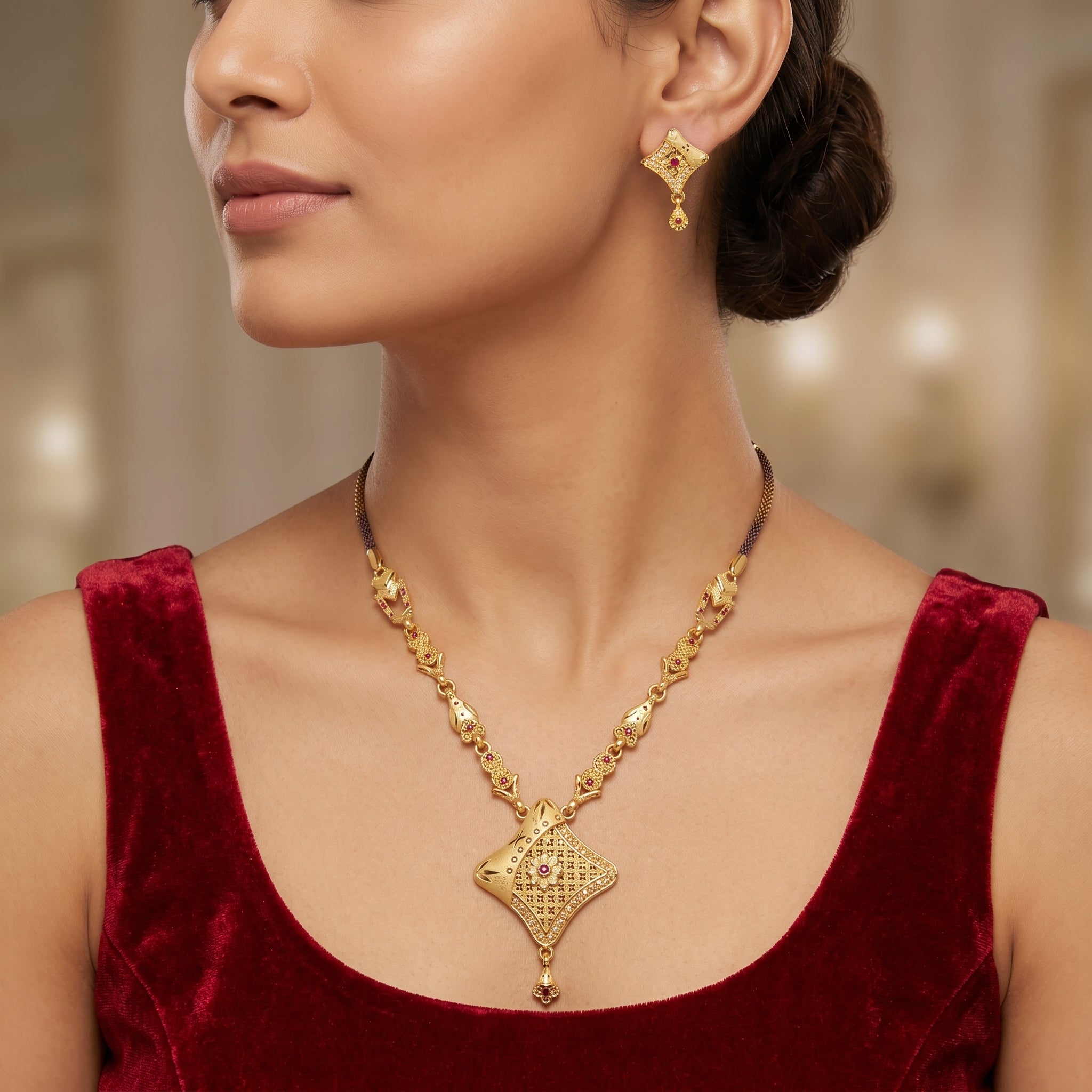 Swarna Vamika Necklace