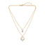 Celestial Clover Layered Necklace
