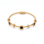 Golden Black Onyx Bracelet